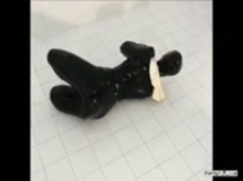 Rubber Bondage Video - spermaschluckerin