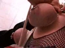 Angel - Extreme Tit Torture with Skewers