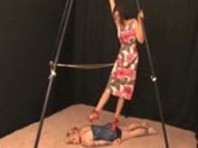 Lesbian Trampling BDSM