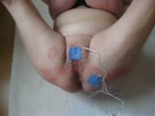 Electro torment BDSM - Homemade