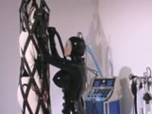 Rubber Confined - Lesbian Bizarre
