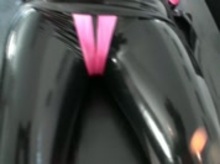 Gasmask rubber slave sex