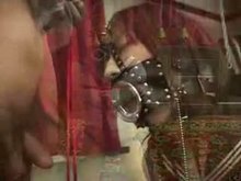 Japanese Plug Gag and forced facefucking 