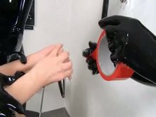 Lesbian Rubber Doll 