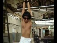 Suspended and flogged   