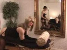 Sissy gets fucked by Strap-on   