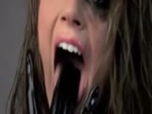 Collared slut drooling