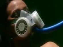 Bizarre Gas Mask and domination