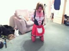 Sissy boy Ballkicking  