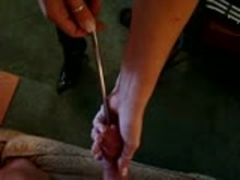 Mistress Sounding cock - Homemade
