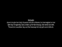 Slave Jennifer's Training 5