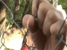 Outdoors Sexslave Training for Amber Rayne