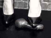 Black Cock Whipped and Trampled - CBT