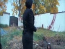 Sissy Boy Buried and Pissed on