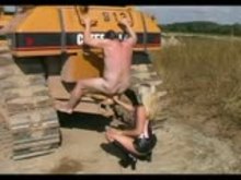Pervert Outdoor Strap-on Pegging 