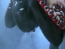 German Masked Subgirl restrained and dominated
