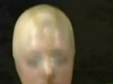 Breath Play in Latex Hood