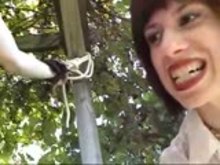 CBT in Standing Humbler outdoors