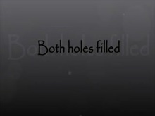 Both holes filled - Fisting Homemade BDSM