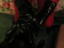 Rubber cock Milking