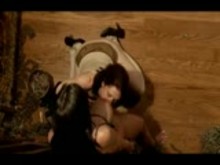 Brutal but Classy Lesbian BDSM