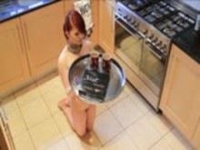 Slave work in the Kitchen