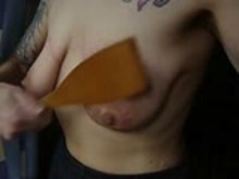Slapping Tortured tits