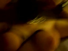 Fucked with bound breasts