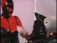 Heavy PVC Femdom with CBT