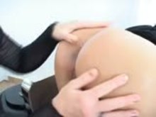 Slavegirl Serves Mistress and Sucks Cock