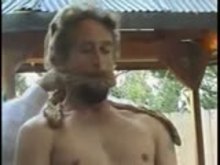  REAL Hardcore Whipping of unlucky Man.