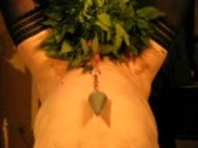Lady Torturers cock and balls with Nettles