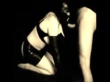 Hooded Spanked and Face Fucked