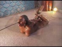 Black Sub Girl in Bondage