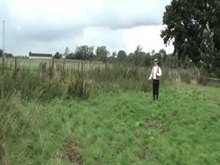 Flogging at the farm - Femdom