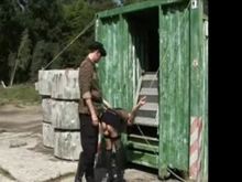 Whipped with over 100 strokes!