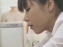 A happy massage blowjob with a happy ending