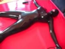 Rubber Doll - Catsuit Masturbation