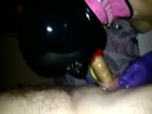Hooded Blowjob - Amateur