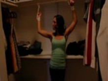 Tied in the closet