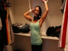 Tied in the closet