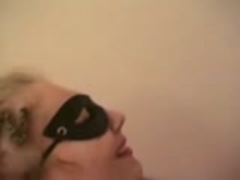 Masked wife throat fucked