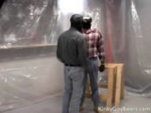 Gay BDSM Worker Punishment