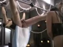 Strap-on and Handjob