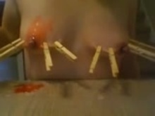 Torturing my tits