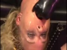 Blonde in control