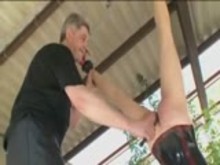 Outdoor Torture Punishment in suspension