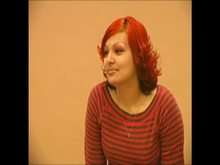 Redhead getting spanked