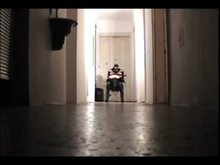Blowjob training in latex and restraints