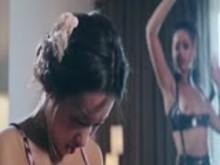 Lezdom Threesome and Strap-ons